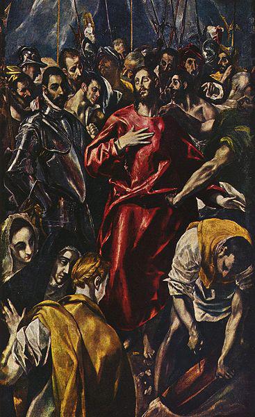 El Greco Entkleidung Christi oil painting image